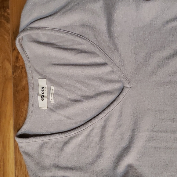 Aritzia TNA Golden sweater dress thin knit long sleeve V neck - Picture 2 of 2